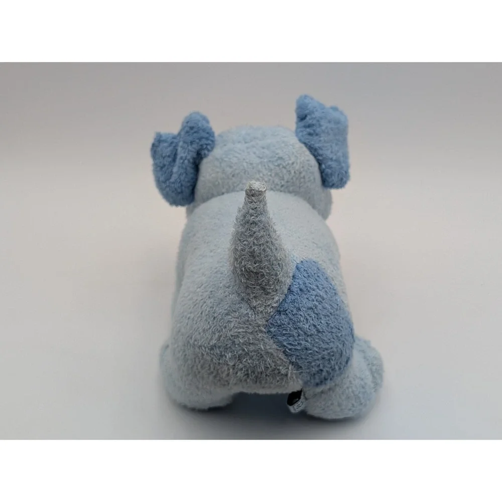 Old Navy Blue Dog‎ Puppy Plush Rattle 5 Inch Stuffed Animal Toy
